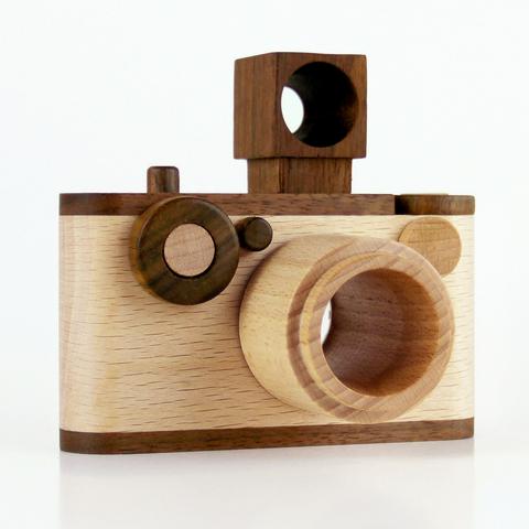 35mm Vintage Wooden Camera